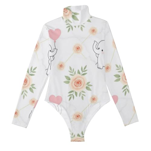 Traje de cuerpo moldeador con control de abdomen y manga larga para realzar tu figura de forma sexy