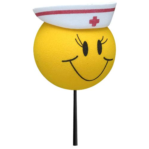 Tenna Tops Cute Nurse Gift EVA Foam Car, Truck, SUV Antenna Topper Auto Accessory