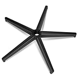 Omyoffice 高耐荷重合金鋼製ベースチェア 交換用チェアアクセサリー 高耐久性 ユニバーサルサイズ28" オフィスチェア ゲーミングチェア 50MMガスシリンダーと11MMX22MMキャスターに適合