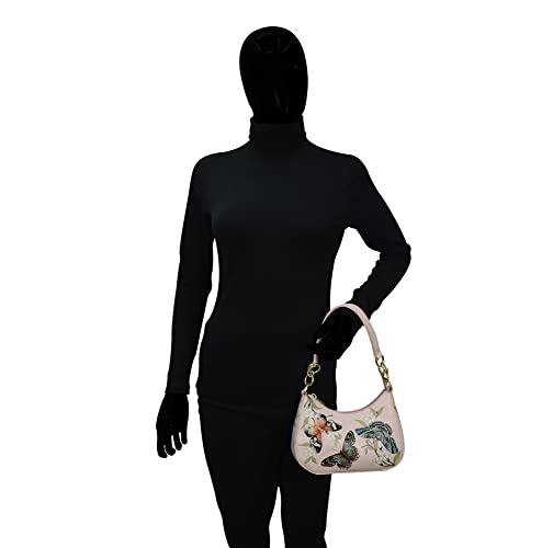 Image of Anuschka Women's Original Hand-Painted Genuine Leather Small Convertible Hobo