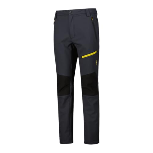 Pantalon d'hiver homme CMP softshell coupe-vent et chaud pour rando - 3