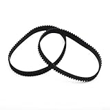 Correa de transmisión de goma de repuesto para Bosch GHO 31-82 PHO 25-82 25-83 25-91 Cepilladora de cabezal de suelo, paquete de 2 compatibles con piezas de aspiradora de limpieza de alfombras