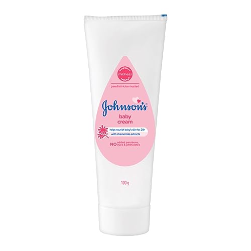Image of Johnson & Johnson Baby Soap For Bath Combo Offer Pack, 100G (Buy 3 Get 1 Free) & Johnson's Baby Cream For Summer, 100G