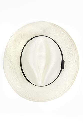 Chapéu Panamá Legitimo Palha Toquilla Montecristi - Aba Média – Chapelaria Vintage