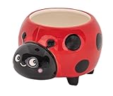 Le mini pot de fleurs Ladybird est une façon amusante et colorée de présenter de petites plantes. Son design coccinelle ajoute un élément ludique à n'importe quel espace, ce qui en fait un excellent choix pour les clients à la recherche de pièces de décoration originales inspirées de la nature. Parfait pour égayer les rebords de fenêtre ou les bureaux.
