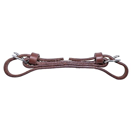 Schneiders Billy Royal Oiled Hermann Oak Leather Curb Strap | Billy Royal Curb Strap for Horses | Superior Comfort | Thick Center Section | Handcrafted Oiled Hermann Oak Leather | Made in USA2