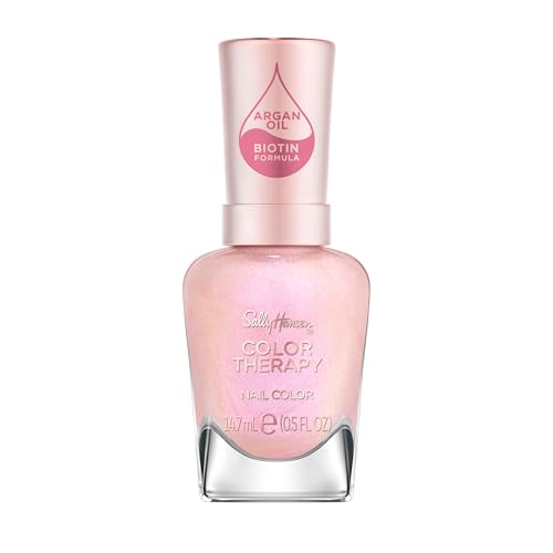 Sally Hansen Color Therapy Smalto Unghie, 227 Epink Journey, Colora, Rinforza, Cura, 14.7ml
