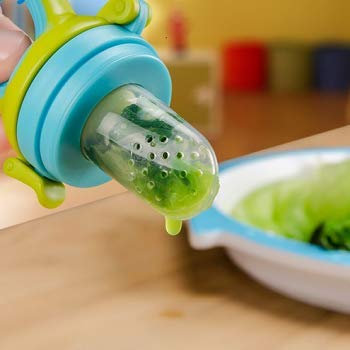 Chupeta de alimentação de frutas Azul