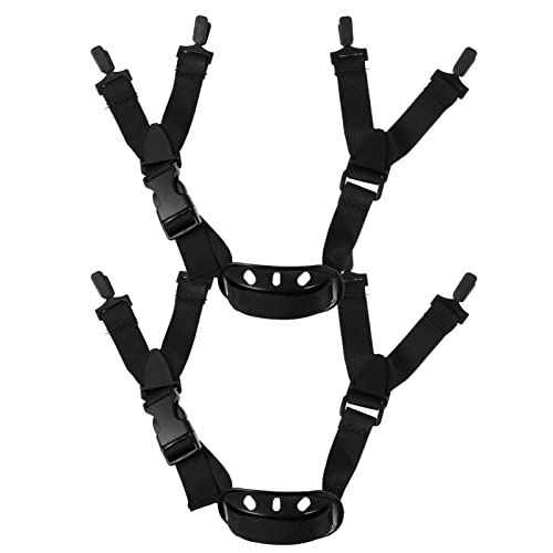 ULTECHNOVO Alça de queixo para capacete, capacete rígido com alça de queixo, alças de queixo univers