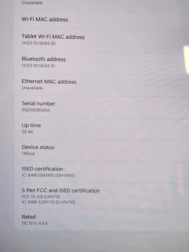 Samsung Galaxy Tab S9 Ultra 1TB+16GB RAM, Snapdragon 8 Gen 2 (Gaming), 14" Dynamic AMOLED 2X Display, Dex, S-Pen, CAD Version Tablet, WiFi-6e (with 45W Super Fast Charger) - Graphite (Renewed) - Image 5