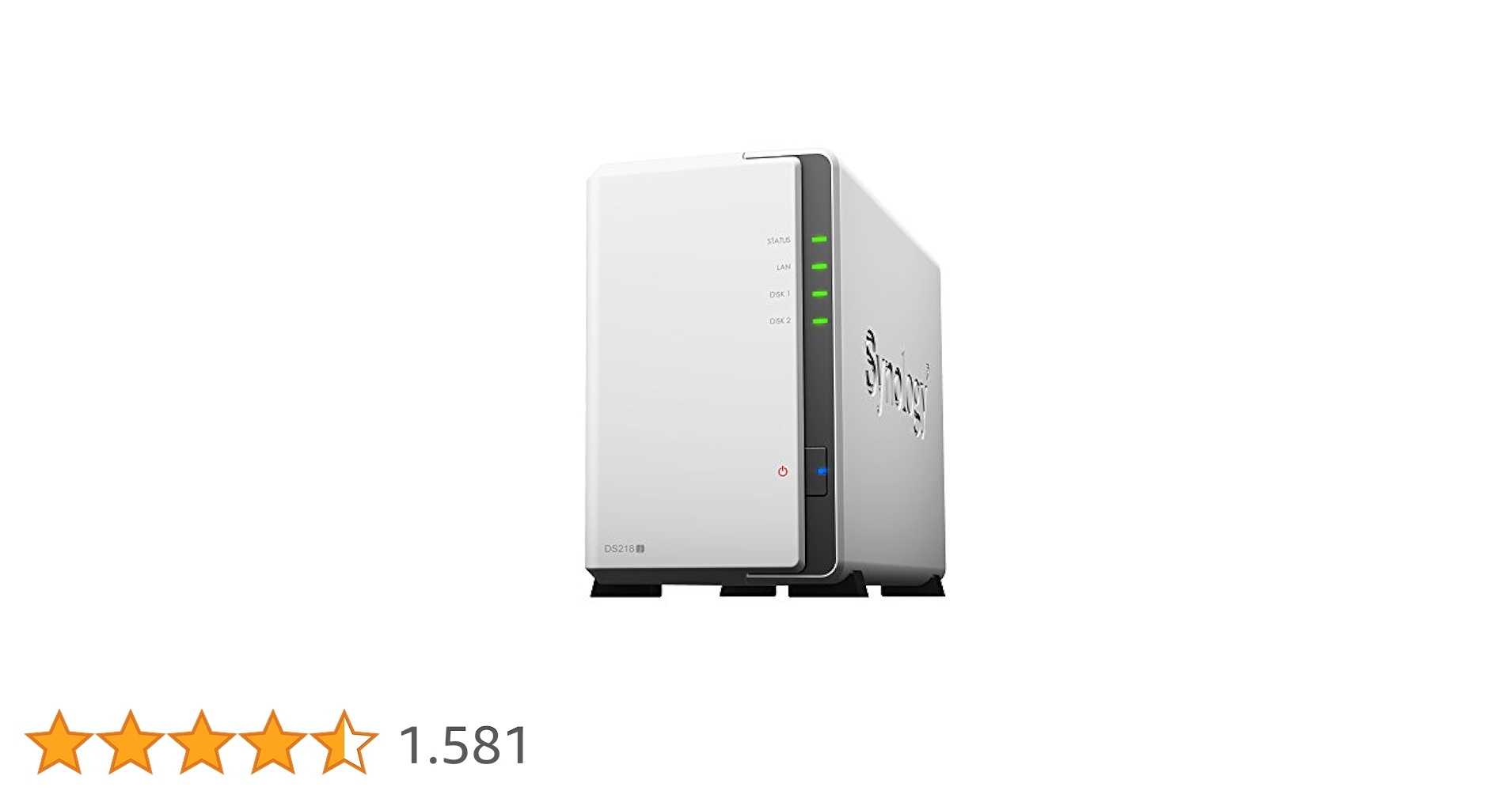Synology NAS DS218j + 4TB HDD×2 Amazon.com: Synology DiskStation DS218 NAS Server with