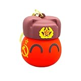 union sovietica paises que la componen La bola del país viene con una pequeña cadena para colgar en la ropa, mochilas.