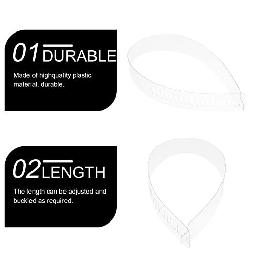 100PCS Clear Collar Stays for Men’s Dress Shirts – Plastic Shirt Collar Inserts for Support & Stiffness Tabs Fixing Strips for Business Weddings and Formal Events