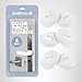 Jool Baby Door Pinch Guards (6 Pack) – Slam Preventer – Babyproof Doors to Avoid Pinched Fingers & Door Slamming, Keep Pets from Getting Locked in