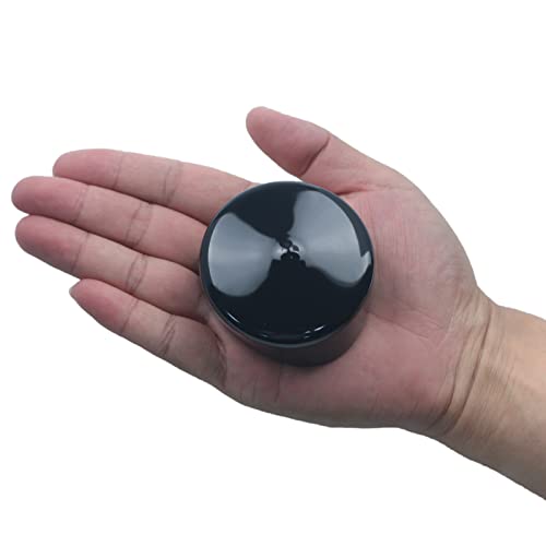Image of Acocony 2 1 /2 Inch Rubber Cap (63.50 mm) Round Black Pack of 8 | 2.5 inch PVC Rubber End Caps Dustproof, Protective & Aesthetic Flexible Covers for Tubing, Pipes, Poles, Bolts & More