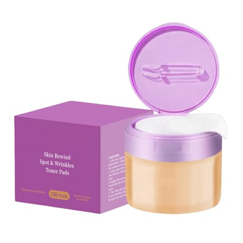 Genérico 100 Discos Tónicos para Rejuvenecer la Piel Cuidado Coreano para Manchas Oscuras Arrugas y Piel Opaca Tratamiento Facial Hidratante Disco Facial Iluminador para Mujeres (1 box, s)