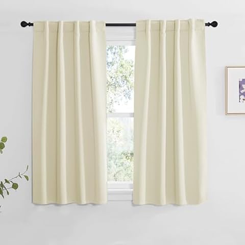 NICETOWN Blackout Curtains 34x48 Inch Cover
