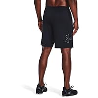 Under Armour Men's Tech Graphic 10" Shorts, Black (001)/Graphite, Medium — image 2