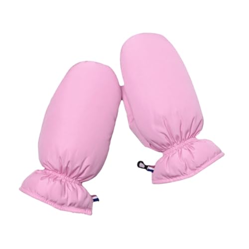 kowaku Down Mittens Cold Weather Gloves Windproof Water Resistant Comfortable Warm Snow Mittens Ski Gloves for Cycling Riding Sports, Purple