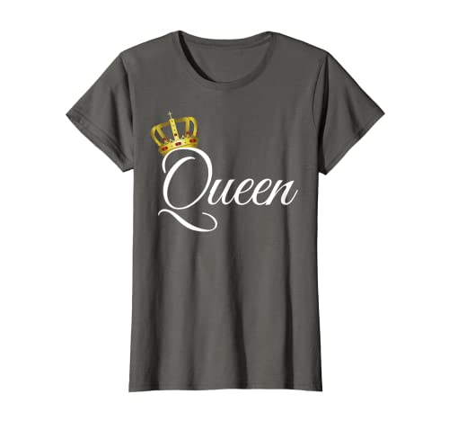 Camisas King y Queen Trajes de pareja a juego Camiseta
