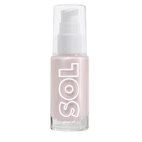 ColourPop SOL Mini Shimmering Dry Oil - Shimmer Body Oil Infused with Coconut, Argan & Marula Oils - Radiance-Boosting Body Care -Nourishes Skin and Leaves a Luminous Finish - Moonstone (0.88 fl oz)
