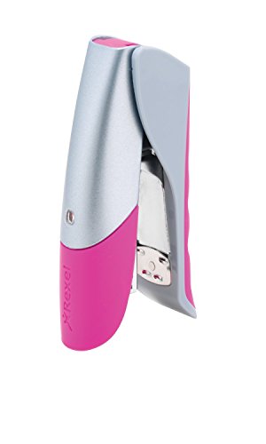 Rexel Joy Gazelle Cucitrice Manuale 25 Fogli, Rosa...