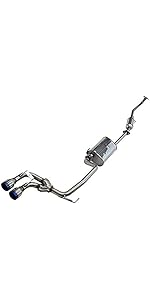 ターボ、NA両用❗️HKS CoolStyle マフラー センター2本出し ターボ