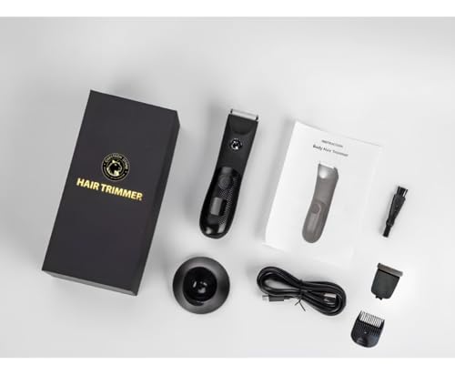 Aparador Pelo Barba Elétrico Anti Corte Prova d´agua c/LED