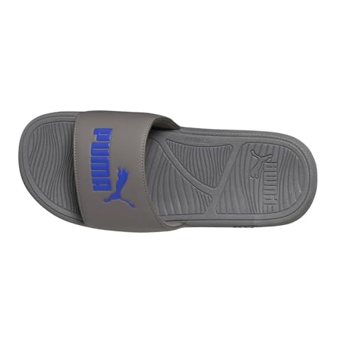 PUMA Men's Cool Cat 2.0 Slide Sandal, Charcoal Gray-Royal Sapphire, 12 — view 4