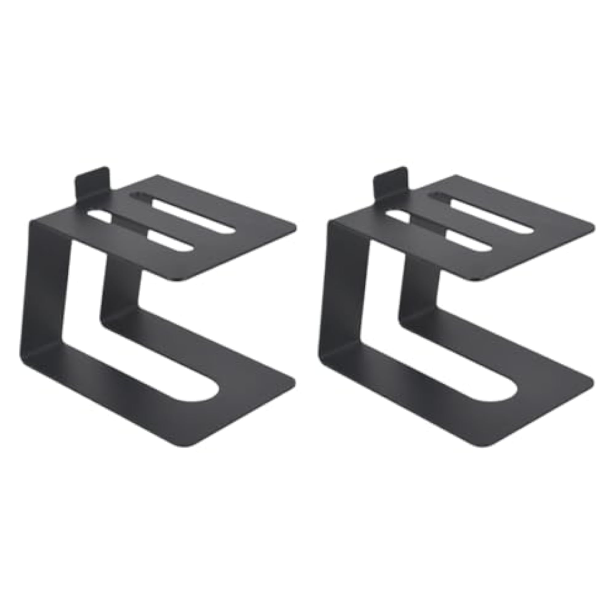 2X Tabletop Speaker Stand Multifunctional Rack