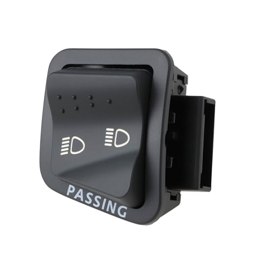 YINETTECH 4-poliger Motorrad-Abblend-/Fernlichtschalter 7720469 Kompatibel mit Aprilia Scarabeo 2006-2010