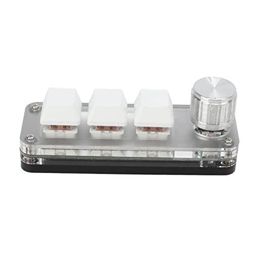 Clavier de raccourci USB programmable, mini pavé macro RVB à 3 touches