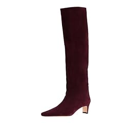 Maroon Suede