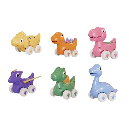 Jouets voitures à glissement dinosaure sûrs et éducatifs pour la motricité des petits