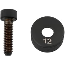 1pc Golf Weight Screw Golf Driver Weigth Golf Weight Golf Screws Compatible with Taylormade Qi10 Qi10 Max Qi10 Tour UT Driver Black