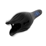 Einzigartiges Design: Der Eichelstimulator verfügt über ein um 360° umwickeltes Design, das die Eichel in alle Richtungen stimulieren und das Stimulationsvergnügen steigern kann. Das einzigartige neue Design kann Benutzern ein neuartigeres und aufregenderes Erlebnis bieten.
