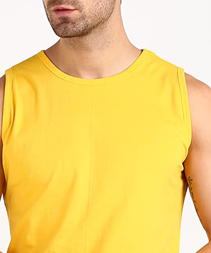 Image of Rock Paper Scissors Men Vest Cotton Workout Wear Gym Vest