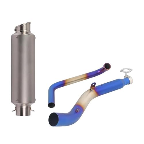 Échappement complet 51mm avec DB Killer pour libérer le moteur Zontes