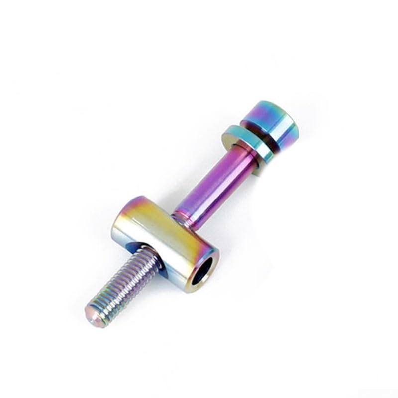 YJDOORPLAY Bicycle Seat Post Fixing Bolts M5 30mm 40mm Alloy Saddle Mount Screws with Inner Hex Head for Mountain Road Bike Cycling(M5*40mm)