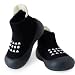 Hstyle Baby Walking Sock Shoes Toddler Infant Slippers Black 12-18 Month