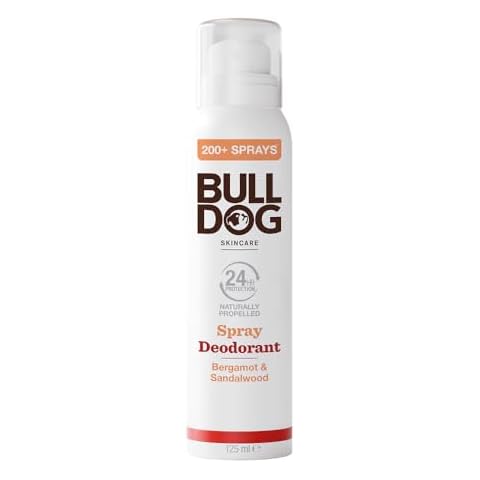 BULLDOG Bergamot & Sandalwood Deodorant Spray Cover