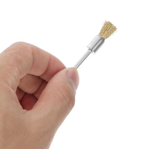 Image of 15pcs Wire Brush Set for Drill - Assorted Sizes, Metal Wire Wheel Brushes for Rust Removal, Polishing, Grinding, Cleaning, and Deburring