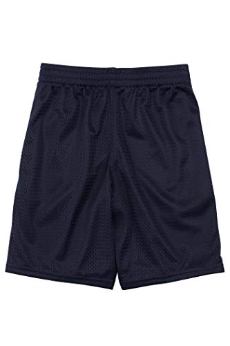 Champion Boys Heritage Script Mesh Short (Large,Navy/White Script)3