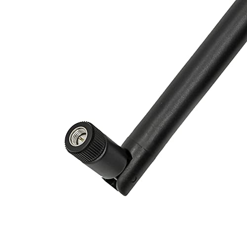 Vecys Wifi Antenna SMA Plug Adapter 2.4GHz 5dBi SMA Antenna Indoor Omnidirectional Antenna, Black - Image 3