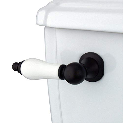 Kingston Brass KTPL5 Tank Porcelain Lever, Oil Rubbed Bronze,3-Inch Handle Length , Oil-Rubbed Bronze by Kingston Brass - Used condition - US$31.33