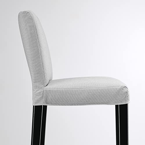 Tabouret de bar BERGMUND noir et gris clair 62 cm ProTuning - 7