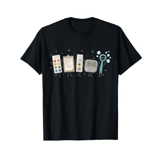 Cute Funny Behavior Chart Characters ABA Therapy Graphic T-Shirt