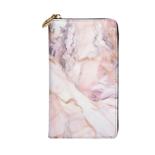 White Marble Pattern Wallet For Women Men Clutch Rfid Blocking Leather Wallets Large Capacity Purse Credit Card Holder Money Case With Zipper Phone Holder Long Travel Purse2
