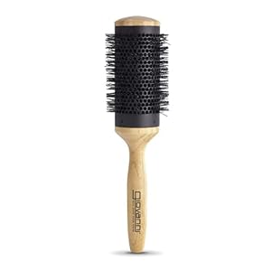 GIOVANNI 3″ Round Thermal Hair Brush – Round Brush for Blow Drying, Ceramic Coated Barrel with Real Bamboo Handle, Spacious Venting, Round Brush Perfect for Styling Medium to Long Hair