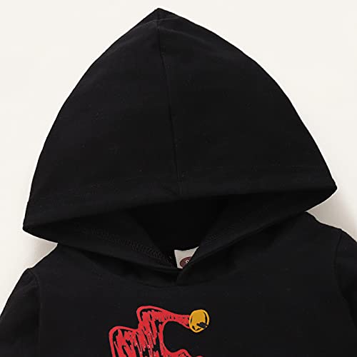 Babykleding Unisex Broek Meisjes Set Print Kerst Peuter Jongens Kinderen Baby Outfits met Capuchon Tops Trui Broek Jongens Outfits & Set Pak Kinderen Bruiloft beautiful dress - Afbeelding 7